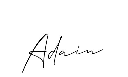 It looks lik you need a new signature style for name Adain. Design unique handwritten (Allison_Script) signature with our free signature maker in just a few clicks. Adain signature style 2 images and pictures png