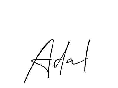 See photos of Adal official signature by Spectra . Check more albums & portfolios. Read reviews & check more about Allison_Script font. Adal signature style 2 images and pictures png