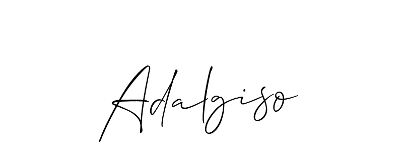 Make a beautiful signature design for name Adalgiso. Use this online signature maker to create a handwritten signature for free. Adalgiso signature style 2 images and pictures png