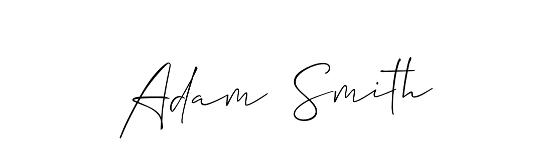 How to make Adam  Smith signature? Allison_Script is a professional autograph style. Create handwritten signature for Adam  Smith name. Adam  Smith signature style 2 images and pictures png