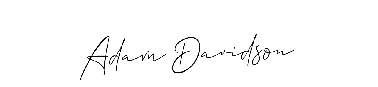 if you are searching for the best signature style for your name Adam Davidson. so please give up your signature search. here we have designed multiple signature styles  using Allison_Script. Adam Davidson signature style 2 images and pictures png