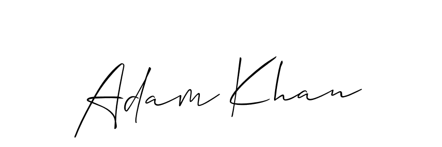 You can use this online signature creator to create a handwritten signature for the name Adam Khan. This is the best online autograph maker. Adam Khan signature style 2 images and pictures png