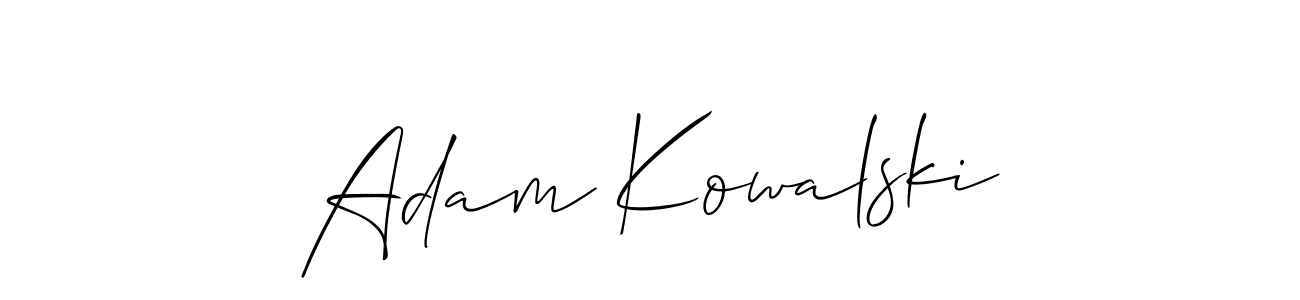 Once you've used our free online signature maker to create your best signature Allison_Script style, it's time to enjoy all of the benefits that Adam Kowalski name signing documents. Adam Kowalski signature style 2 images and pictures png