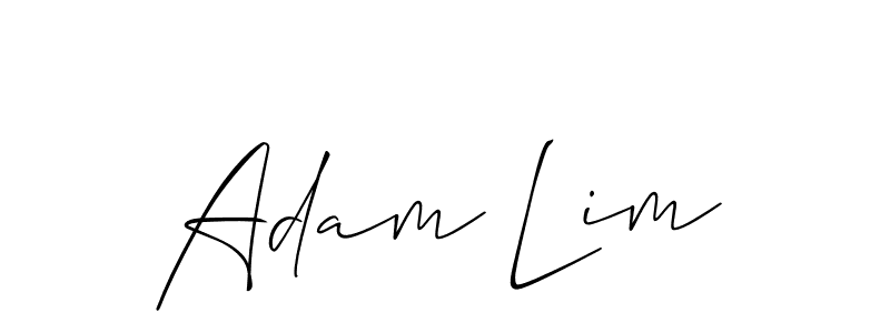 Once you've used our free online signature maker to create your best signature Allison_Script style, it's time to enjoy all of the benefits that Adam Lim name signing documents. Adam Lim signature style 2 images and pictures png