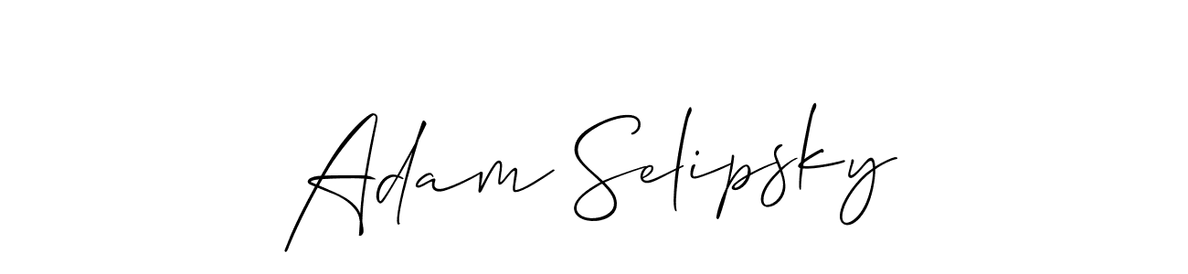 How to Draw Adam Selipsky signature style? Allison_Script is a latest design signature styles for name Adam Selipsky. Adam Selipsky signature style 2 images and pictures png