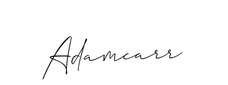 Check out images of Autograph of Adamcarr name. Actor Adamcarr Signature Style. Allison_Script is a professional sign style online. Adamcarr signature style 2 images and pictures png