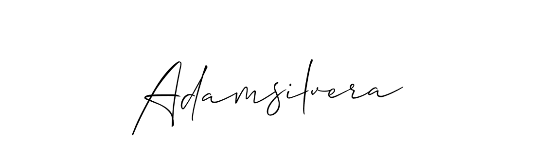 if you are searching for the best signature style for your name Adamsilvera. so please give up your signature search. here we have designed multiple signature styles  using Allison_Script. Adamsilvera signature style 2 images and pictures png