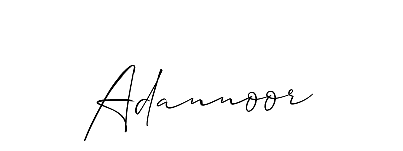 Also You can easily find your signature by using the search form. We will create Adannoor name handwritten signature images for you free of cost using Allison_Script sign style. Adannoor signature style 2 images and pictures png