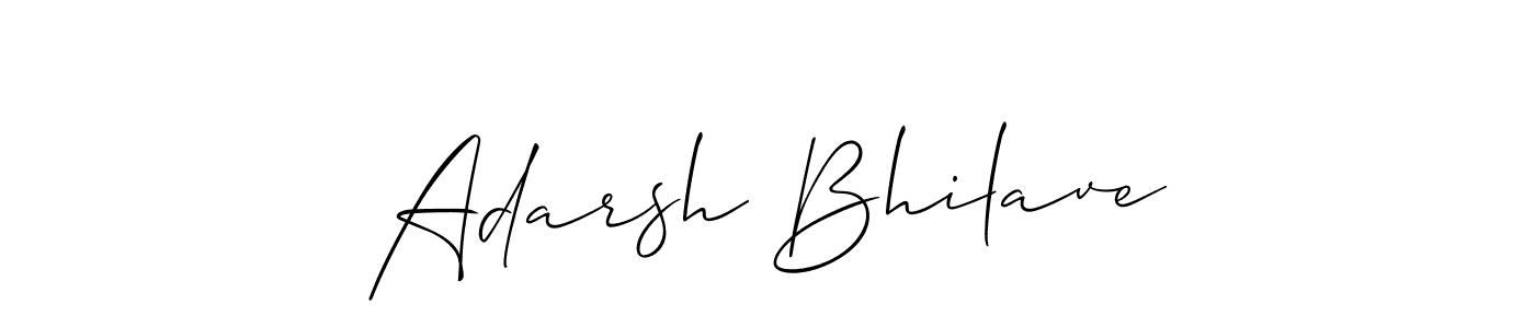 Once you've used our free online signature maker to create your best signature Allison_Script style, it's time to enjoy all of the benefits that Adarsh Bhilave name signing documents. Adarsh Bhilave signature style 2 images and pictures png