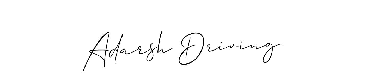 How to Draw Adarsh Driving signature style? Allison_Script is a latest design signature styles for name Adarsh Driving. Adarsh Driving signature style 2 images and pictures png