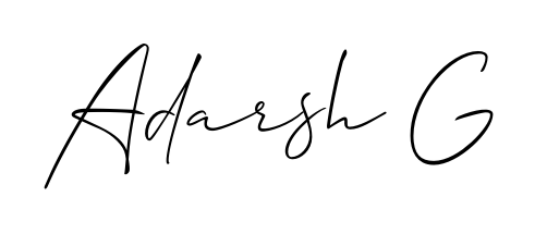 How to make Adarsh G name signature. Use Allison_Script style for creating short signs online. This is the latest handwritten sign. Adarsh G signature style 2 images and pictures png