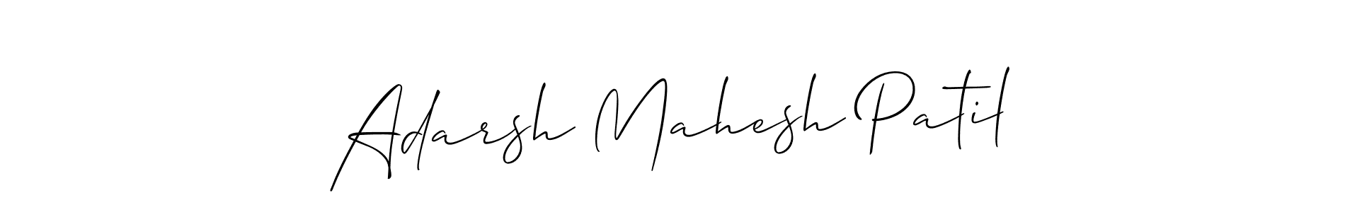 Similarly Allison_Script is the best handwritten signature design. Signature creator online .You can use it as an online autograph creator for name Adarsh Mahesh Patil. Adarsh Mahesh Patil signature style 2 images and pictures png