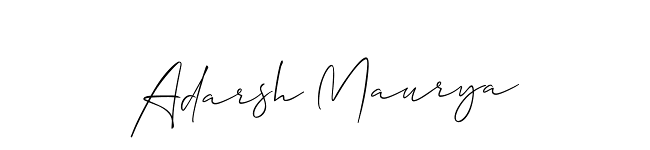 This is the best signature style for the Adarsh Maurya name. Also you like these signature font (Allison_Script). Mix name signature. Adarsh Maurya signature style 2 images and pictures png