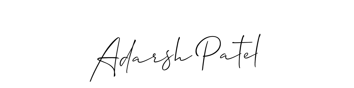 Make a beautiful signature design for name Adarsh Patel. Use this online signature maker to create a handwritten signature for free. Adarsh Patel signature style 2 images and pictures png