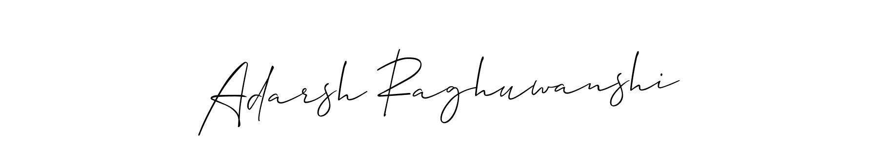 Also You can easily find your signature by using the search form. We will create Adarsh Raghuwanshi name handwritten signature images for you free of cost using Allison_Script sign style. Adarsh Raghuwanshi signature style 2 images and pictures png