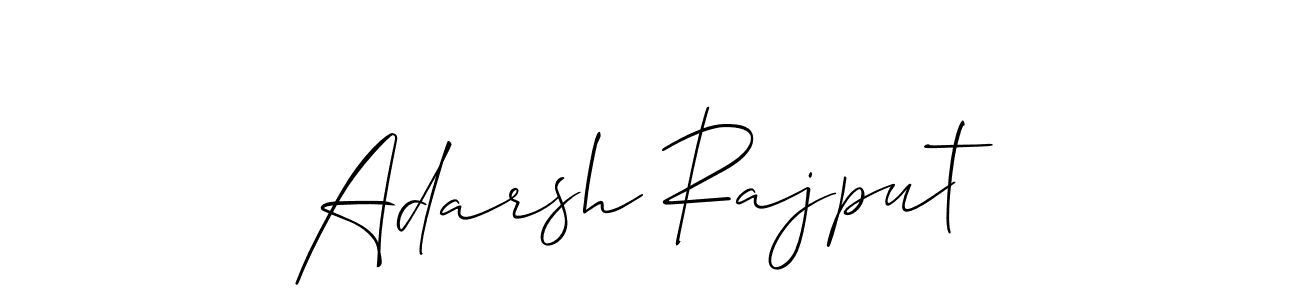 You should practise on your own different ways (Allison_Script) to write your name (Adarsh Rajput) in signature. don't let someone else do it for you. Adarsh Rajput signature style 2 images and pictures png