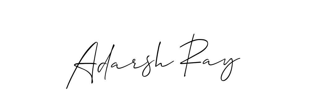 It looks lik you need a new signature style for name Adarsh Ray. Design unique handwritten (Allison_Script) signature with our free signature maker in just a few clicks. Adarsh Ray signature style 2 images and pictures png