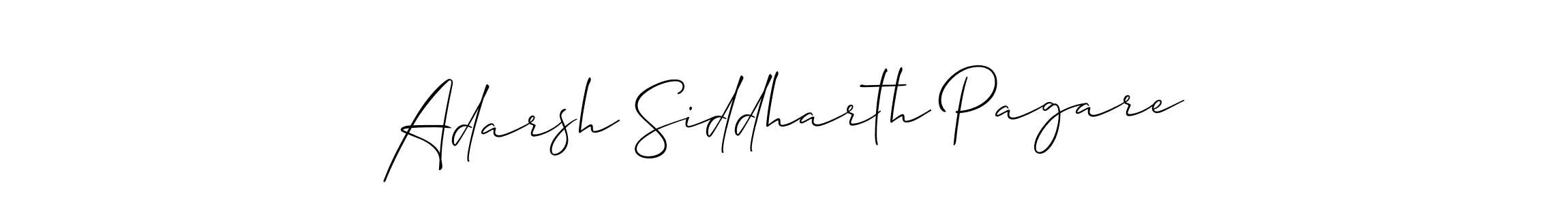Similarly Allison_Script is the best handwritten signature design. Signature creator online .You can use it as an online autograph creator for name Adarsh Siddharth Pagare. Adarsh Siddharth Pagare signature style 2 images and pictures png