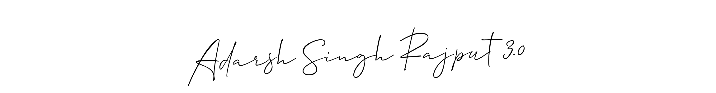 How to make Adarsh Singh Rajput 3.0 signature? Allison_Script is a professional autograph style. Create handwritten signature for Adarsh Singh Rajput 3.0 name. Adarsh Singh Rajput 3.0 signature style 2 images and pictures png