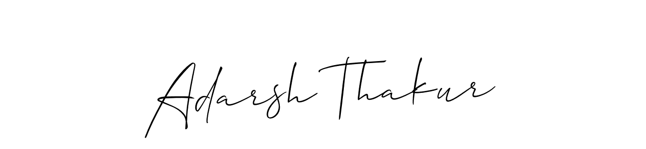 It looks lik you need a new signature style for name Adarsh Thakur. Design unique handwritten (Allison_Script) signature with our free signature maker in just a few clicks. Adarsh Thakur signature style 2 images and pictures png