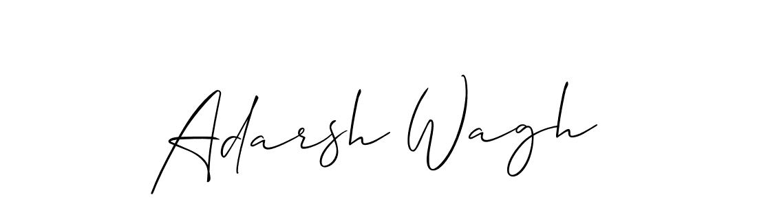 Make a short Adarsh Wagh signature style. Manage your documents anywhere anytime using Allison_Script. Create and add eSignatures, submit forms, share and send files easily. Adarsh Wagh signature style 2 images and pictures png