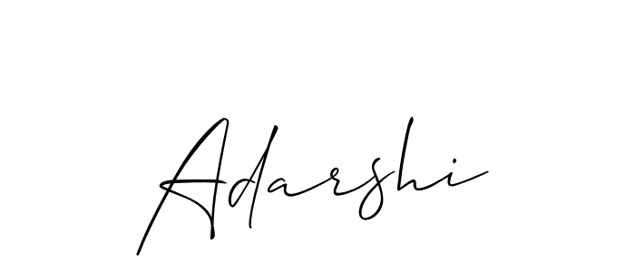 It looks lik you need a new signature style for name Adarshi. Design unique handwritten (Allison_Script) signature with our free signature maker in just a few clicks. Adarshi signature style 2 images and pictures png