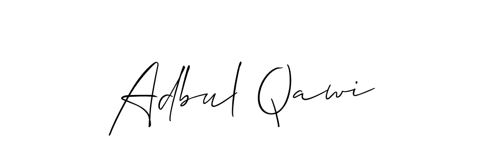 You can use this online signature creator to create a handwritten signature for the name Adbul Qawi. This is the best online autograph maker. Adbul Qawi signature style 2 images and pictures png