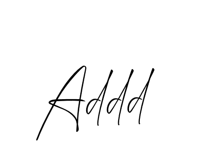 Best and Professional Signature Style for Addd. Allison_Script Best Signature Style Collection. Addd signature style 2 images and pictures png