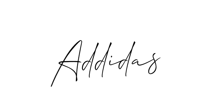 Allison_Script is a professional signature style that is perfect for those who want to add a touch of class to their signature. It is also a great choice for those who want to make their signature more unique. Get Addidas name to fancy signature for free. Addidas signature style 2 images and pictures png