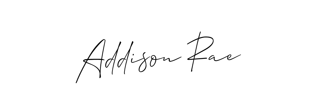 Design your own signature with our free online signature maker. With this signature software, you can create a handwritten (Allison_Script) signature for name Addison Rae. Addison Rae signature style 2 images and pictures png