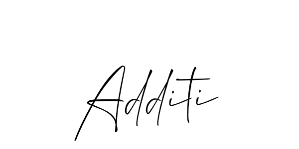 Once you've used our free online signature maker to create your best signature Allison_Script style, it's time to enjoy all of the benefits that Additi name signing documents. Additi signature style 2 images and pictures png
