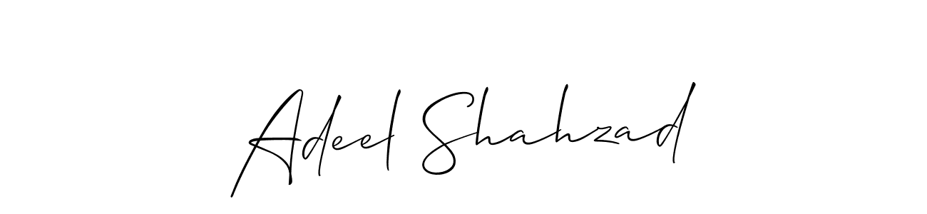 Similarly Allison_Script is the best handwritten signature design. Signature creator online .You can use it as an online autograph creator for name Adeel Shahzad. Adeel Shahzad signature style 2 images and pictures png