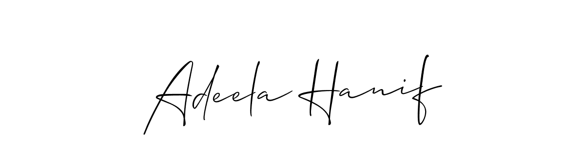 Here are the top 10 professional signature styles for the name Adeela Hanif. These are the best autograph styles you can use for your name. Adeela Hanif signature style 2 images and pictures png