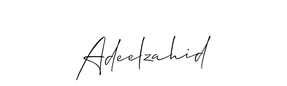 Make a short Adeelzahid signature style. Manage your documents anywhere anytime using Allison_Script. Create and add eSignatures, submit forms, share and send files easily. Adeelzahid signature style 2 images and pictures png