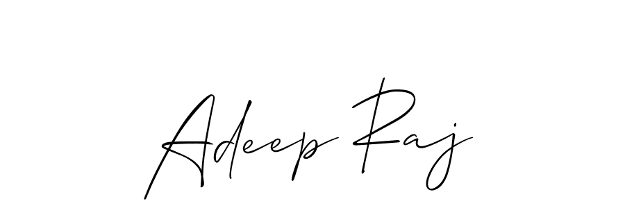 You should practise on your own different ways (Allison_Script) to write your name (Adeep Raj) in signature. don't let someone else do it for you. Adeep Raj signature style 2 images and pictures png