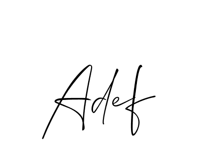 Check out images of Autograph of Adef name. Actor Adef Signature Style. Allison_Script is a professional sign style online. Adef signature style 2 images and pictures png
