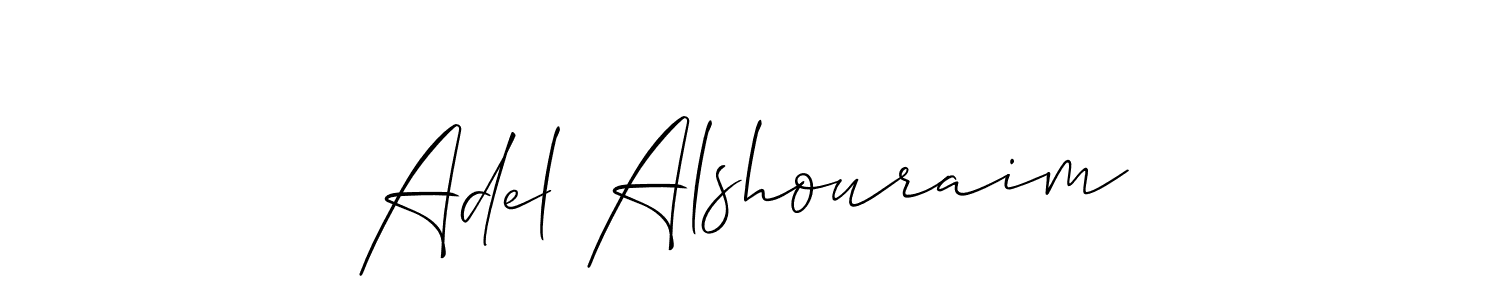 Best and Professional Signature Style for Adel Alshouraim. Allison_Script Best Signature Style Collection. Adel Alshouraim signature style 2 images and pictures png