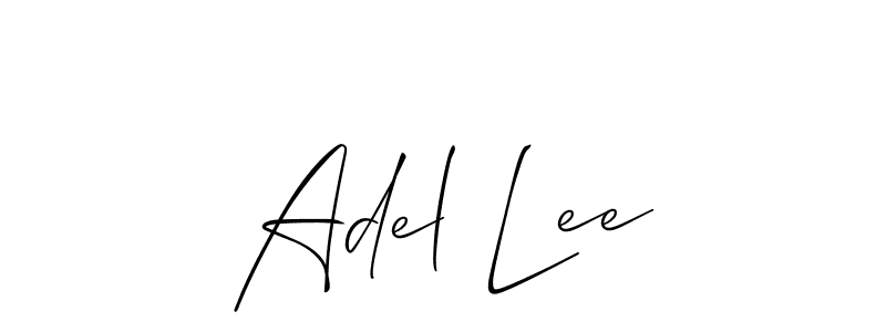 See photos of Adel Lee official signature by Spectra . Check more albums & portfolios. Read reviews & check more about Allison_Script font. Adel Lee signature style 2 images and pictures png