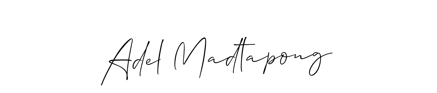 See photos of Adel Madtapong official signature by Spectra . Check more albums & portfolios. Read reviews & check more about Allison_Script font. Adel Madtapong signature style 2 images and pictures png