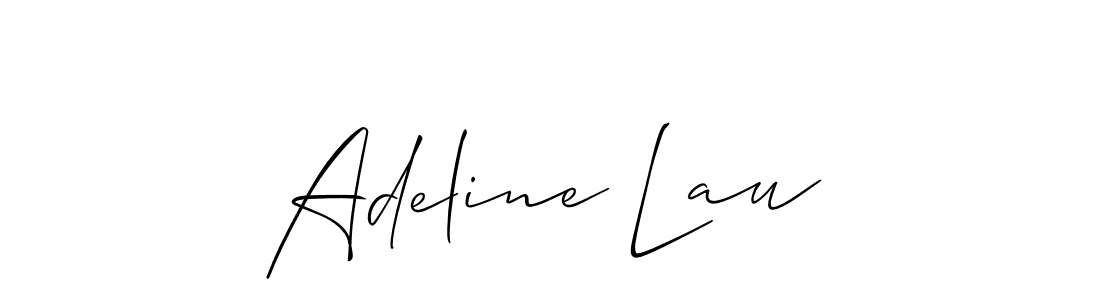 Here are the top 10 professional signature styles for the name Adeline Lau. These are the best autograph styles you can use for your name. Adeline Lau signature style 2 images and pictures png