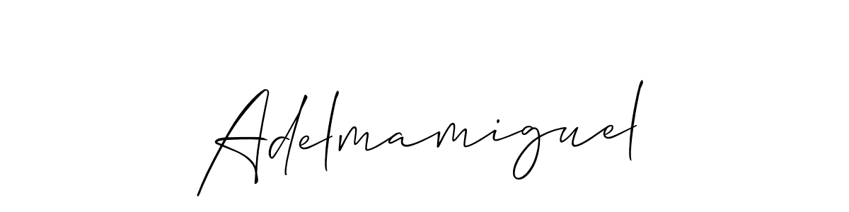 Make a beautiful signature design for name Adelmamiguel. Use this online signature maker to create a handwritten signature for free. Adelmamiguel signature style 2 images and pictures png