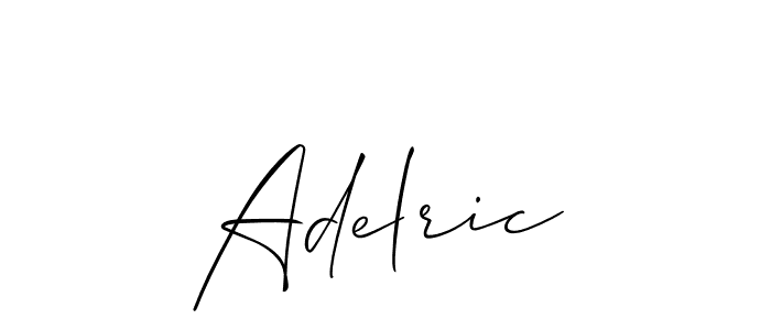 Once you've used our free online signature maker to create your best signature Allison_Script style, it's time to enjoy all of the benefits that Adelric name signing documents. Adelric signature style 2 images and pictures png