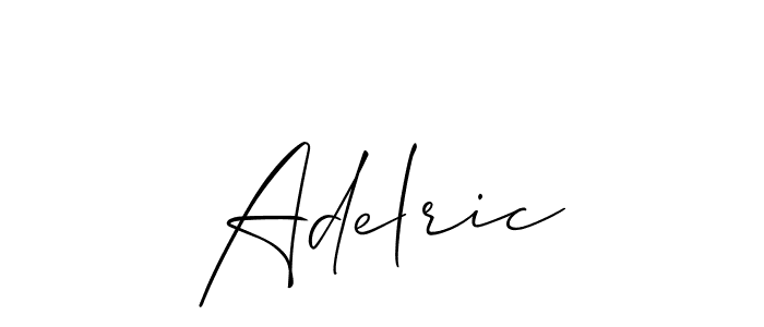 Once you've used our free online signature maker to create your best signature Allison_Script style, it's time to enjoy all of the benefits that Adelric name signing documents. Adelric signature style 2 images and pictures png