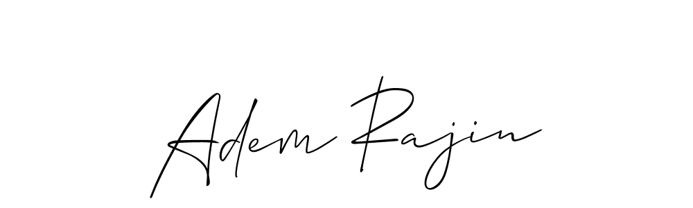 Once you've used our free online signature maker to create your best signature Allison_Script style, it's time to enjoy all of the benefits that Adem Rajin name signing documents. Adem Rajin signature style 2 images and pictures png