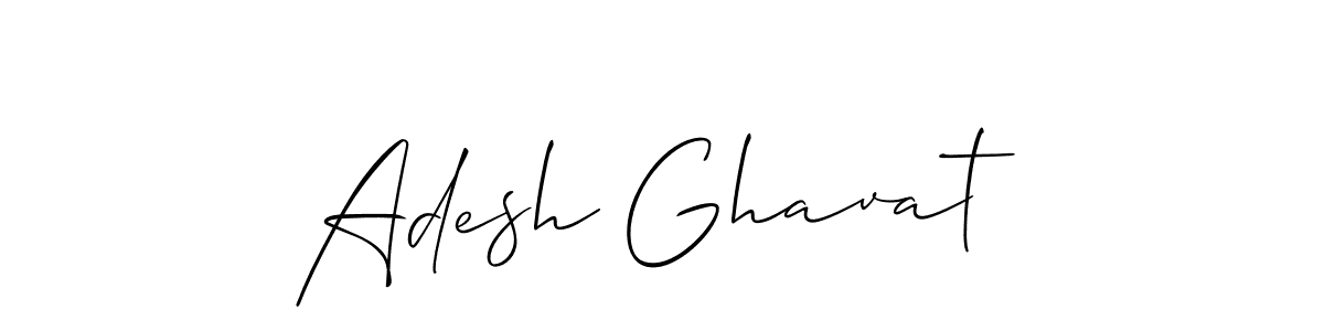 Also You can easily find your signature by using the search form. We will create Adesh Ghavat name handwritten signature images for you free of cost using Allison_Script sign style. Adesh Ghavat signature style 2 images and pictures png