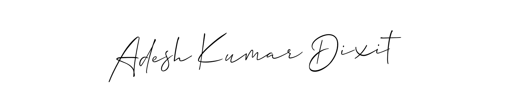 How to Draw Adesh Kumar Dixit signature style? Allison_Script is a latest design signature styles for name Adesh Kumar Dixit. Adesh Kumar Dixit signature style 2 images and pictures png