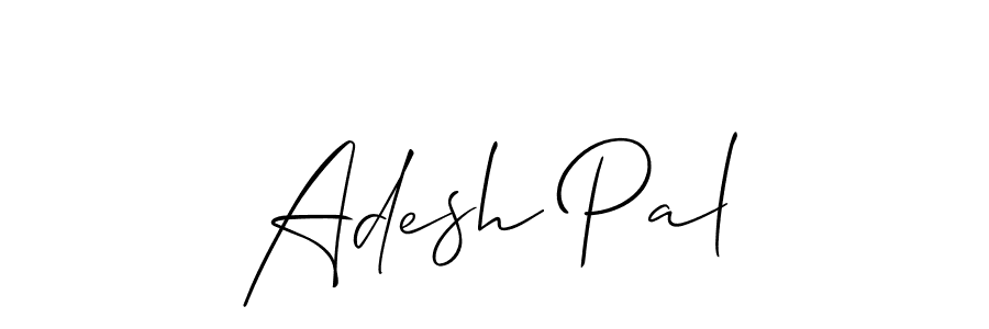 Also You can easily find your signature by using the search form. We will create Adesh Pal name handwritten signature images for you free of cost using Allison_Script sign style. Adesh Pal signature style 2 images and pictures png