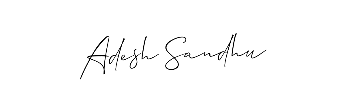 if you are searching for the best signature style for your name Adesh Sandhu. so please give up your signature search. here we have designed multiple signature styles  using Allison_Script. Adesh Sandhu signature style 2 images and pictures png