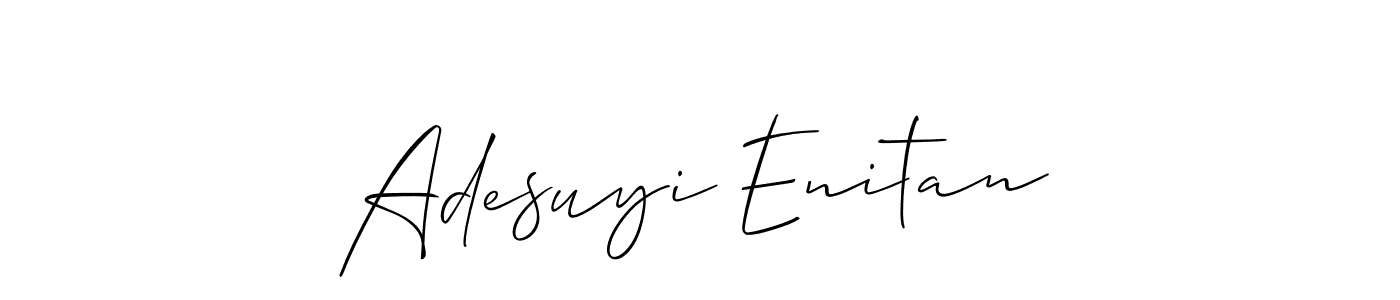 Make a beautiful signature design for name Adesuyi Enitan. Use this online signature maker to create a handwritten signature for free. Adesuyi Enitan signature style 2 images and pictures png