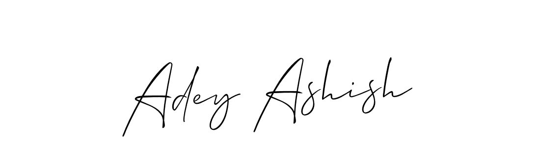 Make a beautiful signature design for name Adey Ashish. Use this online signature maker to create a handwritten signature for free. Adey Ashish signature style 2 images and pictures png